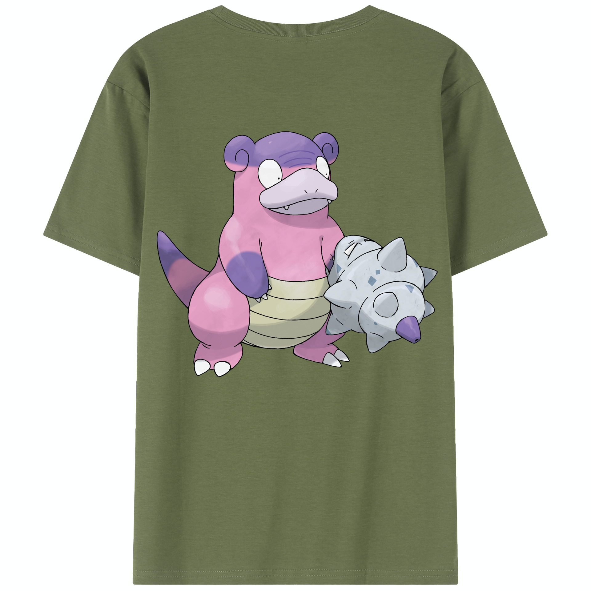 （画像用） ポケットモンスター Pokémon 綿100％半袖Tシャツ（背面プリント）